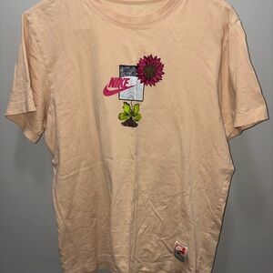 Nike Tan Graphic Tee